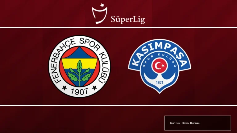 Fenerbahçe Kasımpaşa maçı 2026-02-23 - Süper Lig