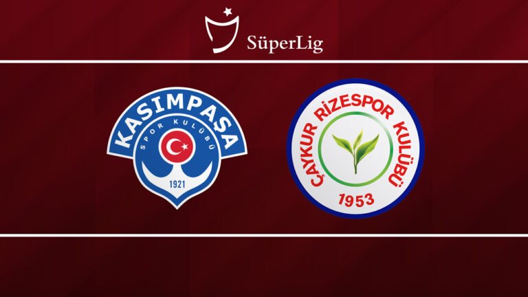 Maç görseli: Kasımpaşa – Rizespor Maçı İzle | Saat Kaçta, Hangi Kanalda, Hava Nasıl?