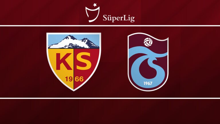 Maç görseli: Kayserispor – Trabzonspor Maçı İzle | Saat Kaçta, Hangi Kanalda, Hava Nasıl?