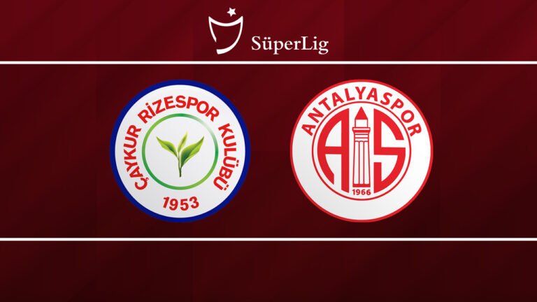 Maç görseli: Rizespor - Antalyaspor Maçı İzle | Saat Kaçta, Hangi Kanalda, Hava Nasıl?